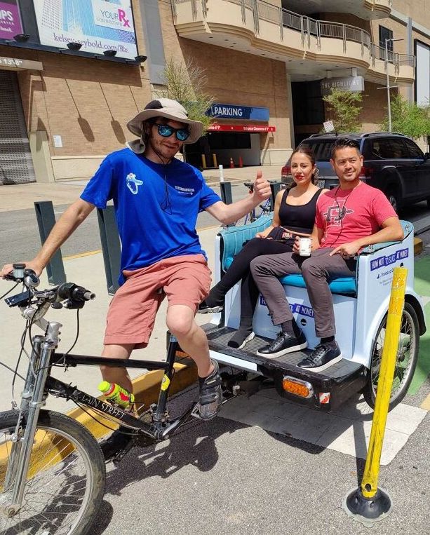 Houston Pedicab advertising